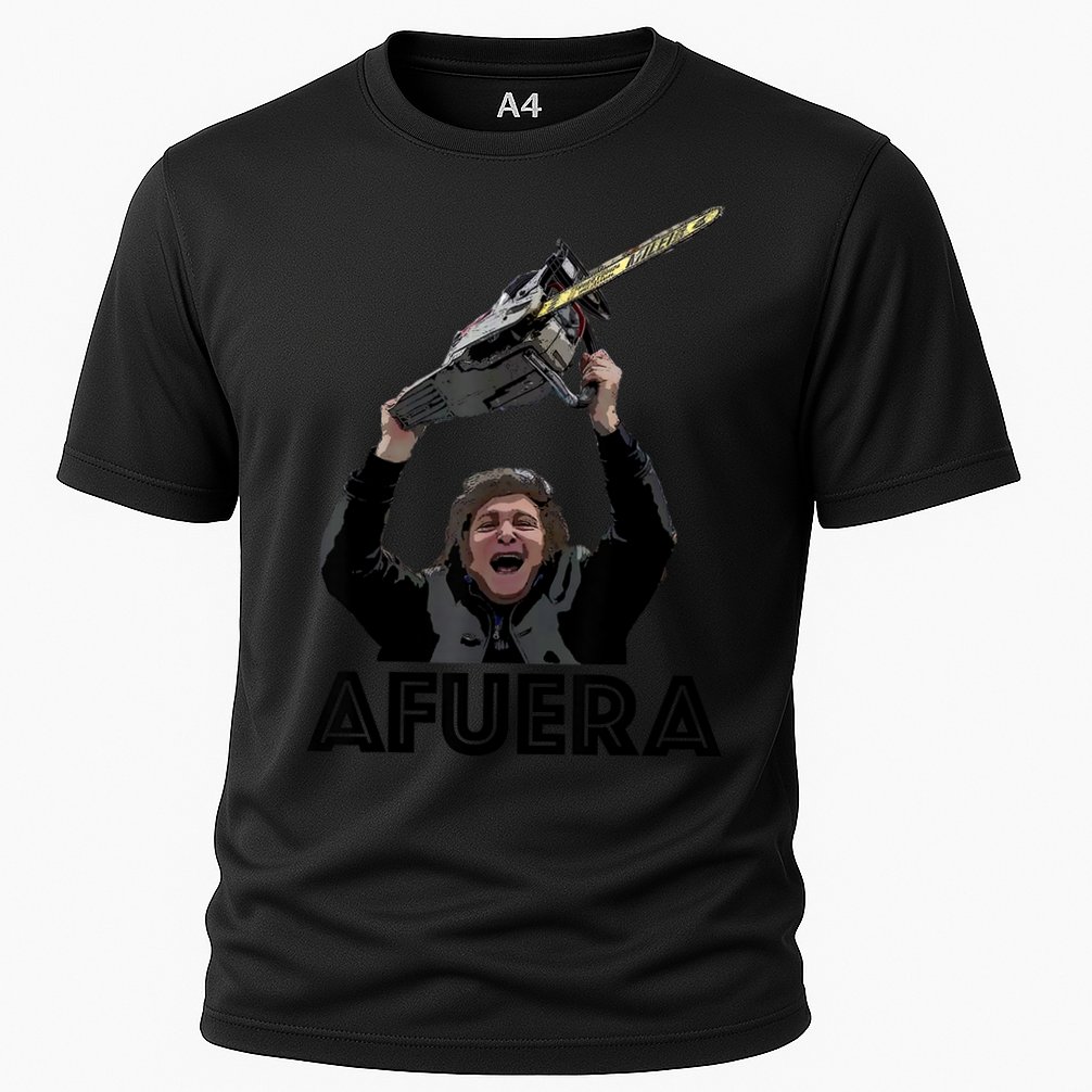 President Milei Afuera Cooling Performance Crew T-Shirt
