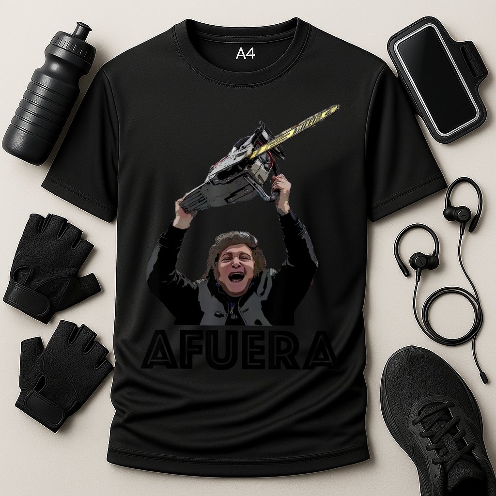 President Milei Afuera Cooling Performance Crew T-Shirt