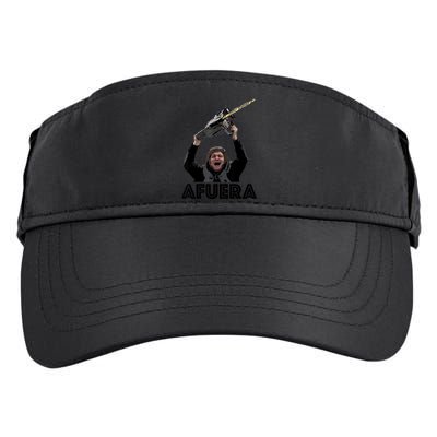 President Milei Afuera Adult Drive Performance Visor