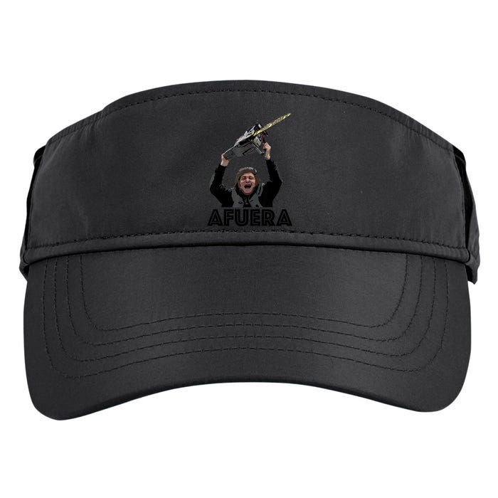 President Milei Afuera Adult Drive Performance Visor
