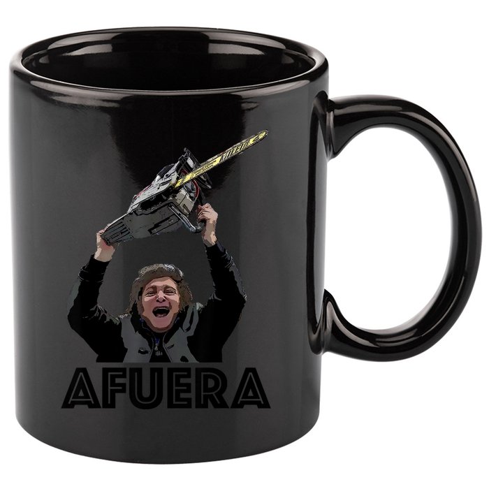 President Milei Afuera 11oz C Handle Ceramic Mug