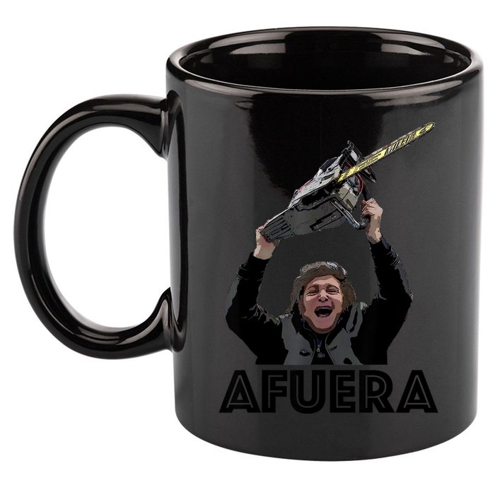 President Milei Afuera 11oz C Handle Ceramic Mug