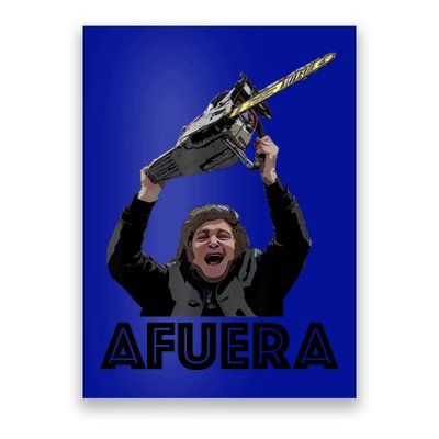 President Milei Afuera Poster