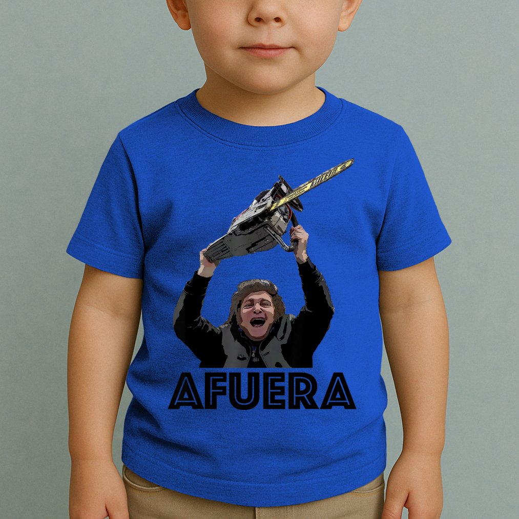 President Milei Afuera Toddler T-Shirt