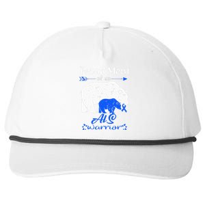 Proud Mom, ALS Warrior Snapback Five-Panel Rope Hat