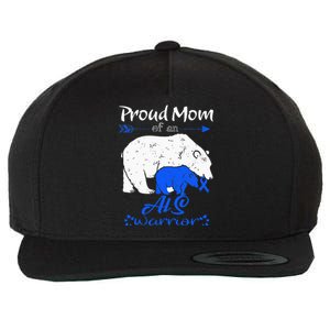 Proud Mom, ALS Warrior Wool Snapback Cap