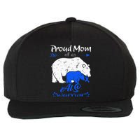 Proud Mom, ALS Warrior Wool Snapback Cap