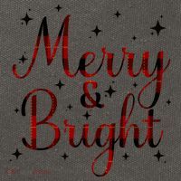 Plaid Merry And Bright Buffalo Matching Family Christmas Pjs Long Sleeve Cotton Canvas Backpack