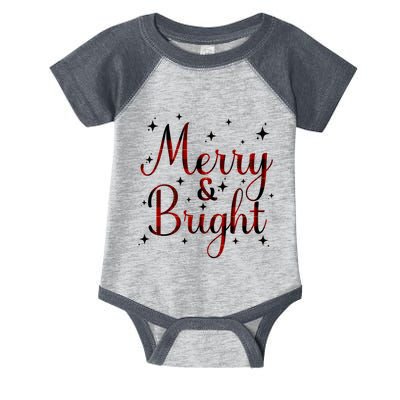 Plaid Merry And Bright Buffalo Matching Family Christmas Pjs Long Sleeve Infant Baby Jersey Bodysuit