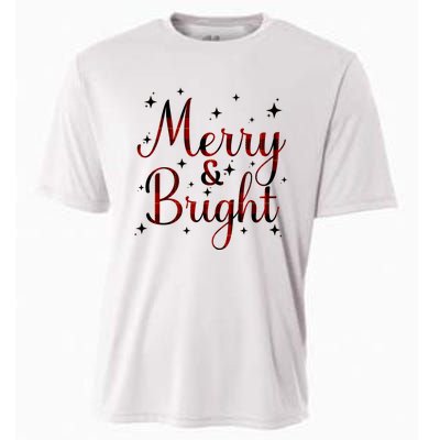 Plaid Merry And Bright Buffalo Matching Family Christmas Pjs Long Sleeve Cooling Performance Crew T-Shirt