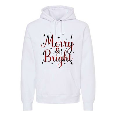 Plaid Merry And Bright Buffalo Matching Family Christmas Pjs Long Sleeve Premium Hoodie