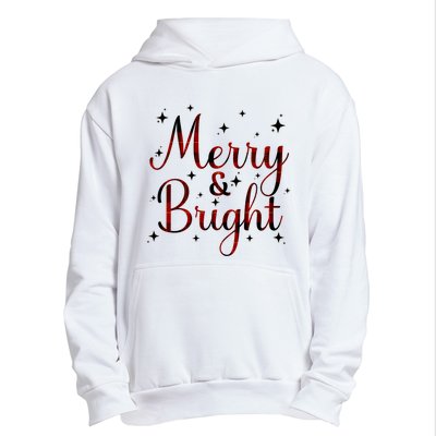 Plaid Merry And Bright Buffalo Matching Family Christmas Pjs Long Sleeve Urban Pullover Hoodie