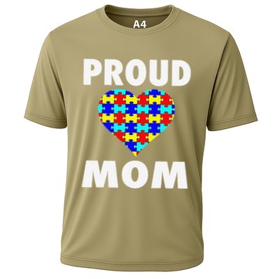 Proud Mom Autism Awareness Proud Autism Mom Performance Shirt