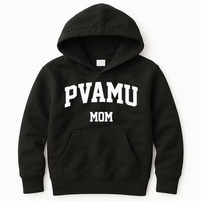PVAMU Mom Arch College University Font Kids Hoodie