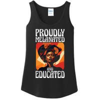 Proudly Melanated And Educated African American Ladies Essential Tank