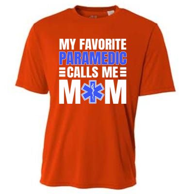 Paramedic Mom Ambulance Attendant Emt Mother's Day Gift Cooling Performance Crew T-Shirt