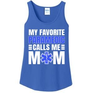 Paramedic Mom Ambulance Attendant Emt Mother's Day Gift Ladies Essential Tank