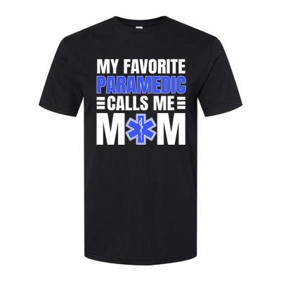 Paramedic Mom Ambulance Attendant Emt Mother's Day Gift Softstyle® CVC T-Shirt