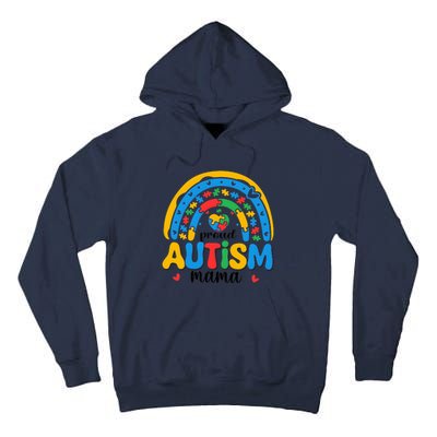 Proud Mama Autism Family Autism Awareness Month Tall Hoodie