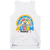 Proud Mama Autism Family Autism Awareness Month Tank Top