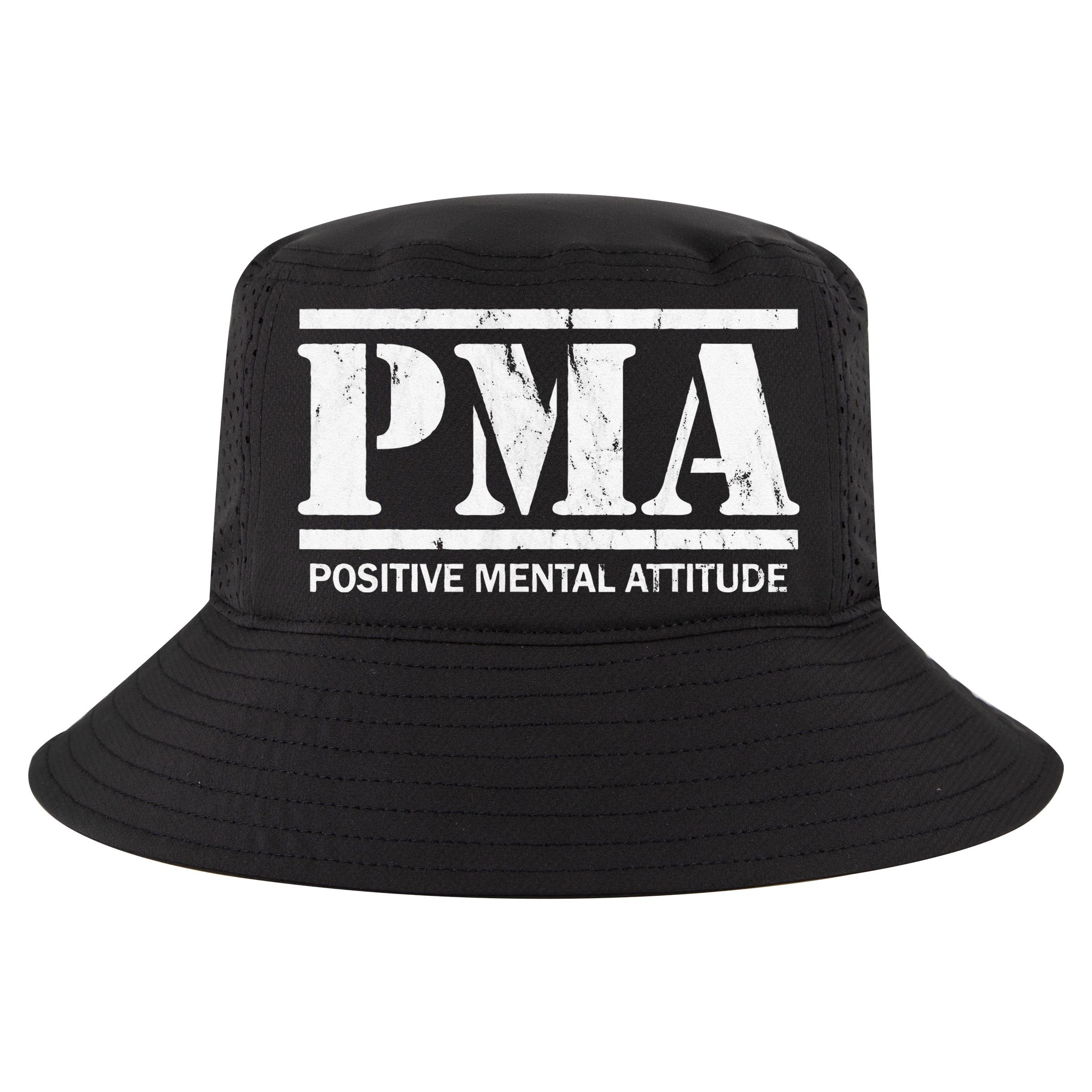 Positive Mental Attitude . PMA Cool Comfort Performance Bucket Hat