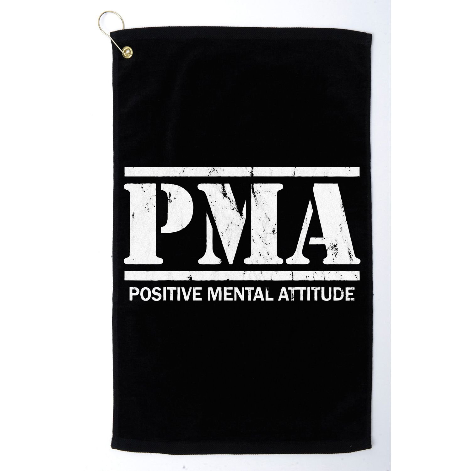 Positive Mental Attitude . PMA Golf Towel