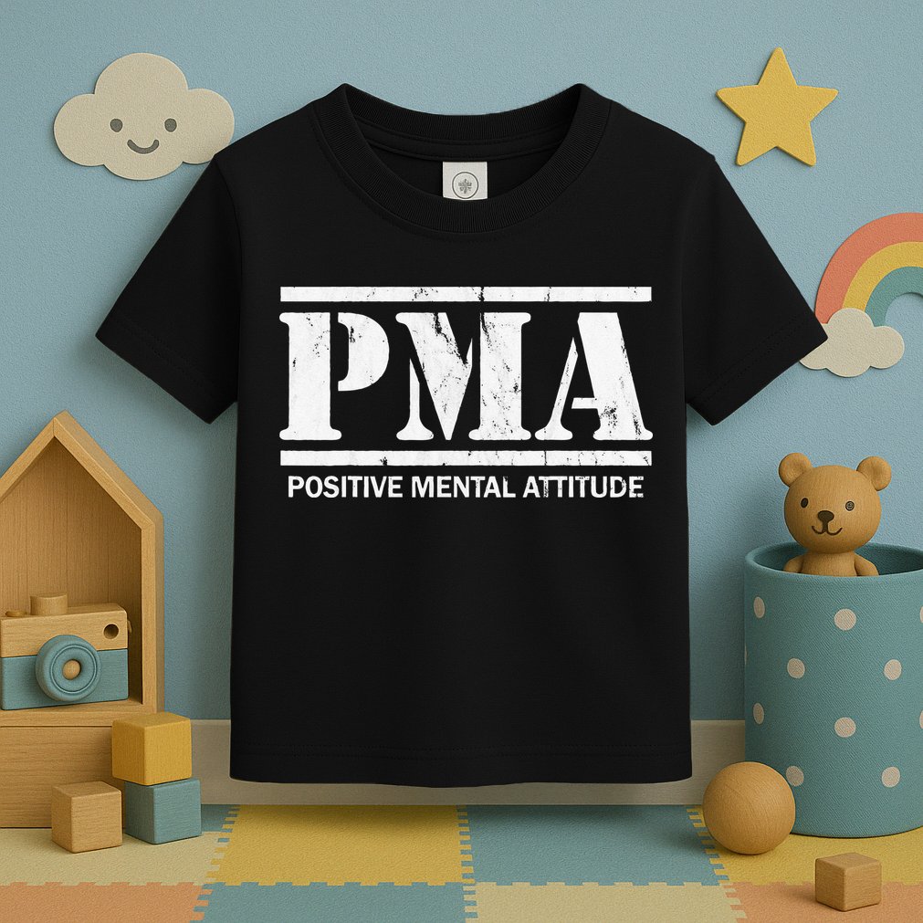 Positive Mental Attitude . PMA Toddler T-Shirt