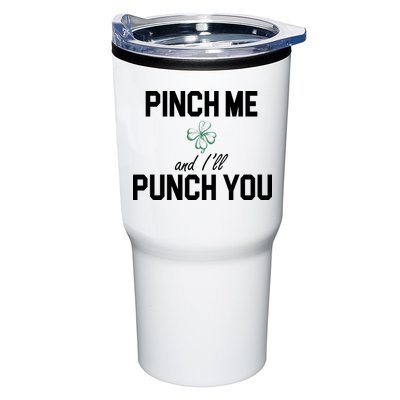 Pinch Me And I'll Punch You Funny St Patrick's Day Tumbler