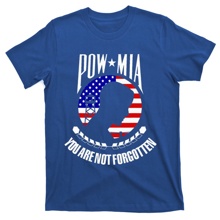 Pow Mia American Flag You Are Not Forgotten T-Shirt