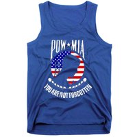 Pow Mia American Flag You Are Not Forgotten Tank Top