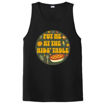 Put Me At The Table Funny Thanksgiving PosiCharge Competitor Tank