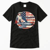 P51 Mustang Airplane S For Wwii Pinup Tall T-Shirt