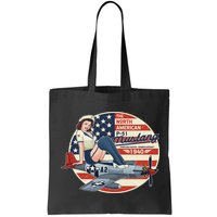 P51 Mustang Airplane S For Wwii Pinup Bag