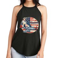 P51 Mustang Airplane S For Wwii Pinup Women's Perfect Tri Rocker Tank