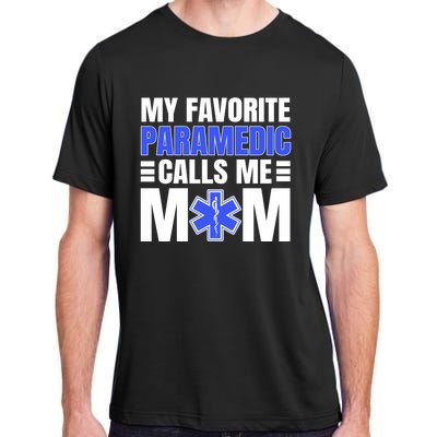 Paramedic Mom Ambulance Attendant Emt Mother's Day Gift Adult ChromaSoft Performance T-Shirt