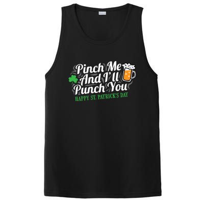 Pinch Me And I'll Punch You HAPPY ST.PATRICK'S DAY PosiCharge Competitor Tank