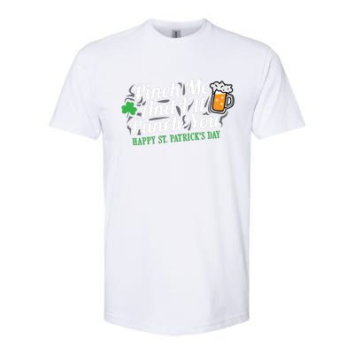 Pinch Me And I'll Punch You HAPPY ST.PATRICK'S DAY Softstyle CVC T-Shirt