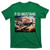 P51 Mustang American Ww2 Fighter Airplane P51 Mustang T-Shirt