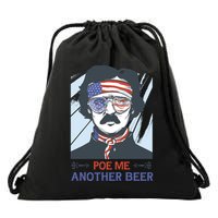 Pour Me Another Beer Funny 4th Of July Drawstring Bag