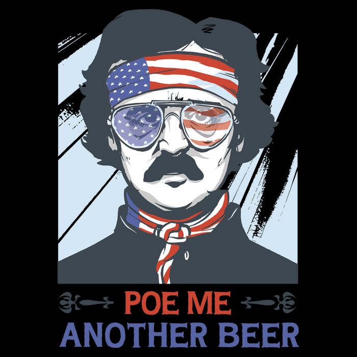 Pour Me Another Beer Funny 4th Of July Drawstring Bag