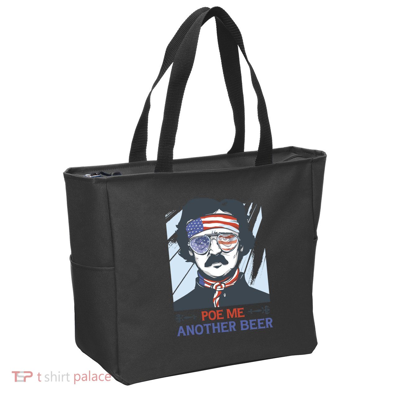 Pour Me Another Beer Funny 4th Of July Zip Tote Bag