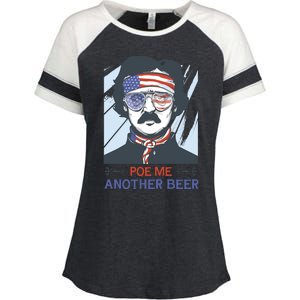 Pour Me Another Beer Funny 4th Of July Enza Ladies Jersey Colorblock Tee