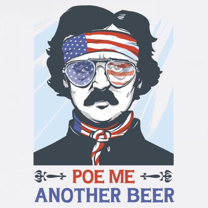 Pour Me Another Beer Funny 4th Of July Apron