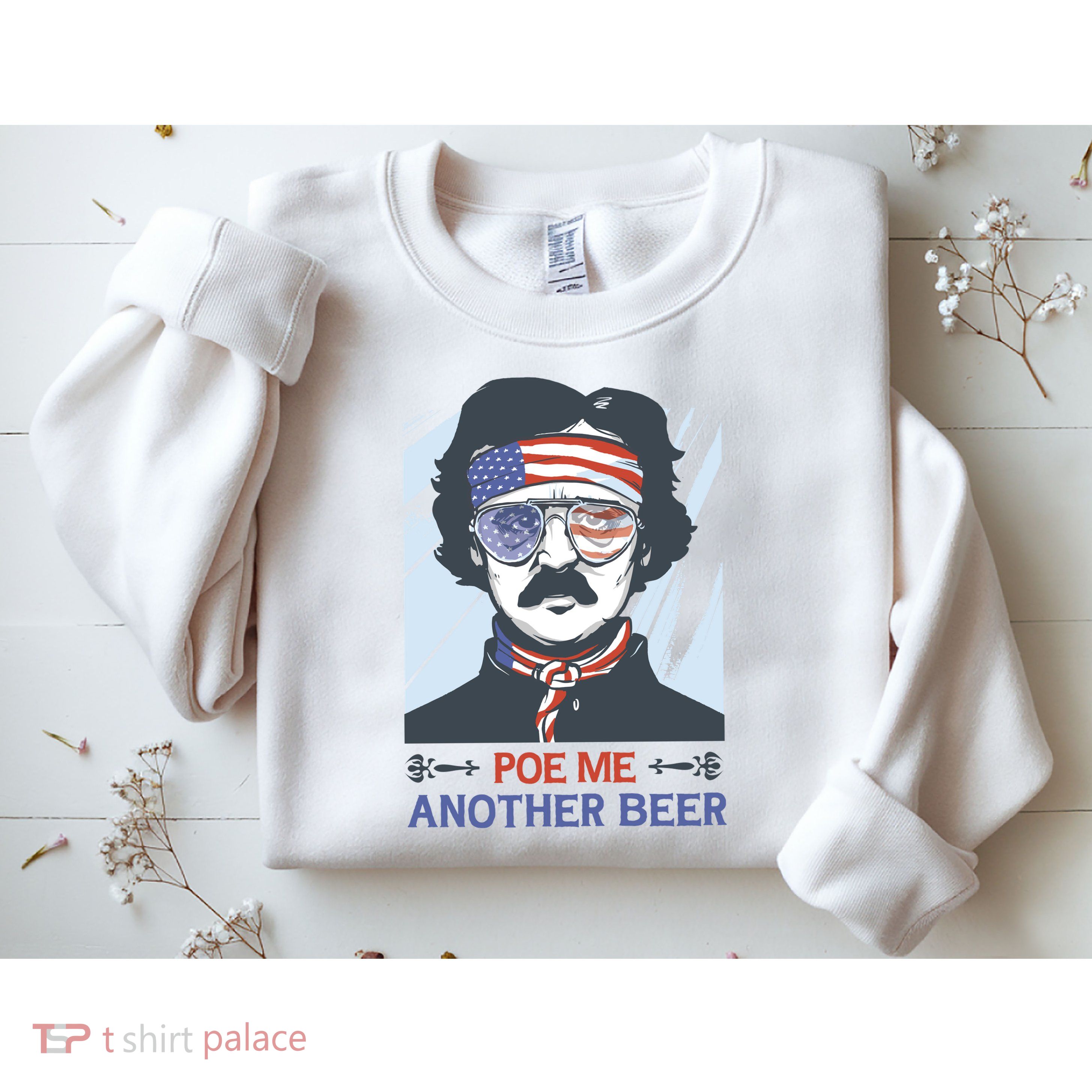 Pour Me Another Beer Funny 4th Of July Sweatshirt
