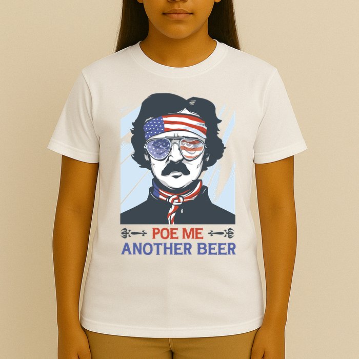 Pour Me Another Beer Funny 4th Of July T-Shirt