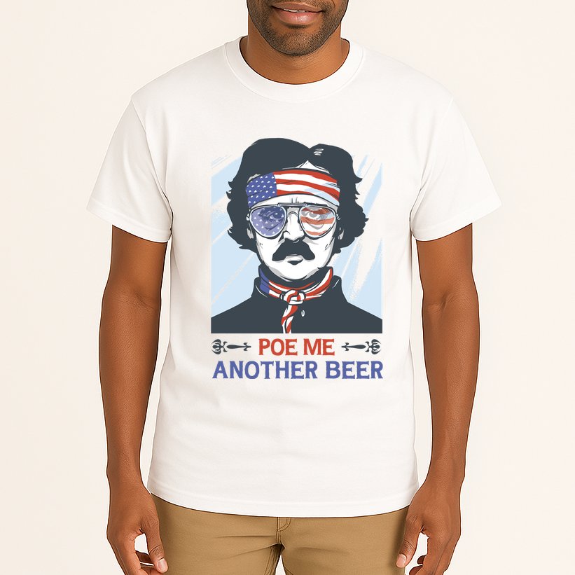 Pour Me Another Beer Funny 4th Of July Tall T-Shirt