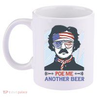 Pour Me Another Beer Funny 4th Of July 11oz C Handle Ceramic Mug