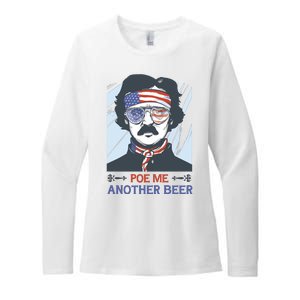 Pour Me Another Beer Funny 4th Of July Womens CVC Long Sleeve Shirt