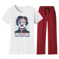 Pour Me Another Beer Funny 4th Of July Women's Flannel Pajama Set