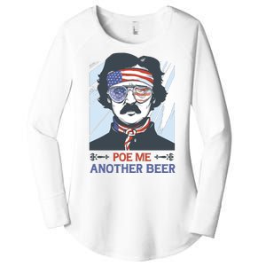 Pour Me Another Beer Funny 4th Of July Women's Perfect Tri Tunic Long Sleeve Shirt